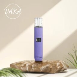 VAKA 義大利真皮一代通用主機 智能LED顯示螢幕 380mAh長效快充技術 穩定輸出不波動 適配一代煙彈 台灣現貨秒發