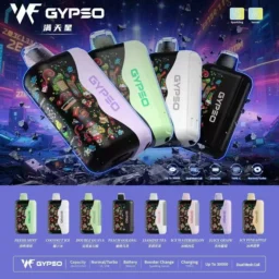 GYPSO 滿天星 30000口拋棄式電子煙 14W-21W雙模式雙功率（Normal/Turbo） Dual Mesh雙網芯 18ml巨量油艙 850mAh大容量電池 支援Type-C充電 台灣現貨秒發